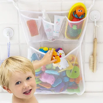 Velika kopalnica očesa skladiščenje vrečka za Otroke kopel igrača vrečko za shranjevanje Baby očesa vreče Sesalni visi vrečko